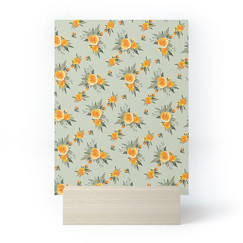 Iveta Abolina Tangerine Burst Mini Art Print