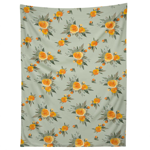 Iveta Abolina Tangerine Burst Tapestry