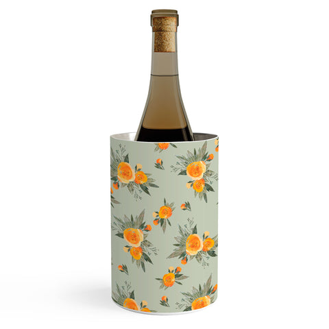 Iveta Abolina Tangerine Burst Wine Chiller
