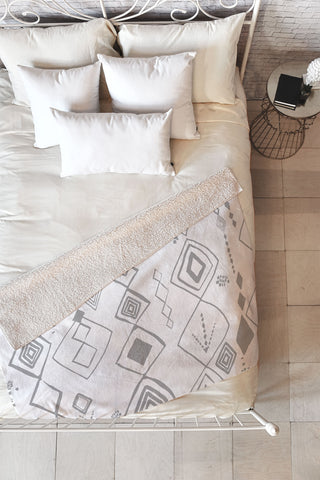 Iveta Abolina Tangier Villa III Fleece Throw Blanket