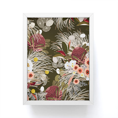 Iveta Abolina Teagan Pampas Grass Framed Mini Art Print