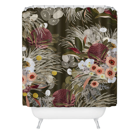 Iveta Abolina Teagan Pampas Grass Shower Curtain