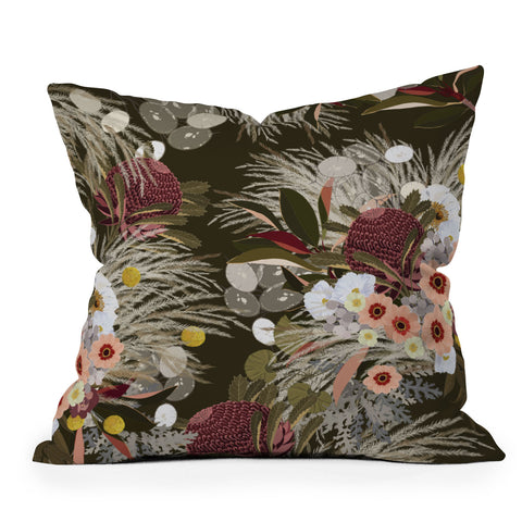 Iveta Abolina Teagan Pampas Grass Throw Pillow