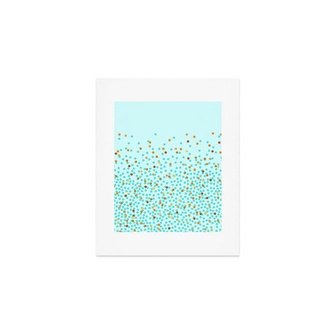 Iveta Abolina Teal Splash Art Print