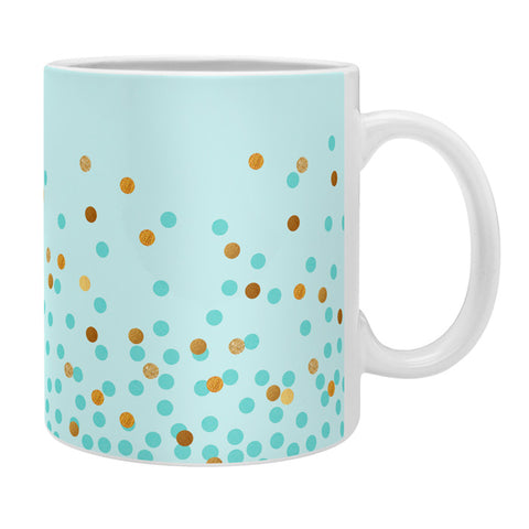 Iveta Abolina Teal Splash Coffee Mug