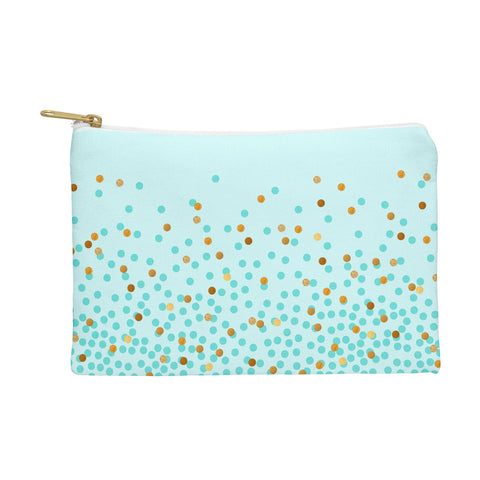 Iveta Abolina Teal Splash Pouch