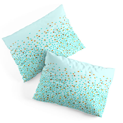 Iveta Abolina Teal Splash Pillow Shams
