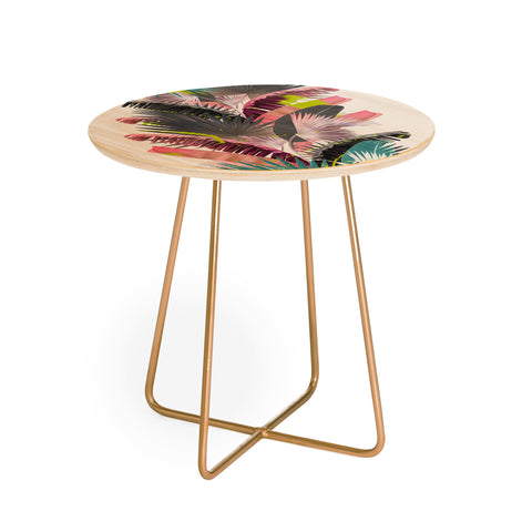 Iveta Abolina Tequila Sunrise Round Side Table