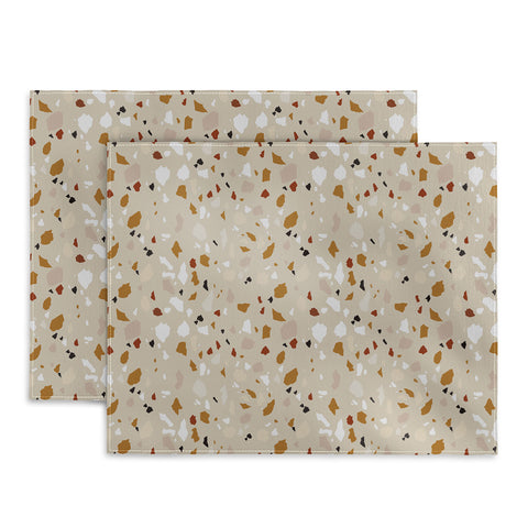 Iveta Abolina Terrazzo Tan Placemat
