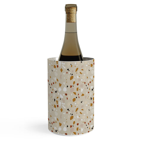 Iveta Abolina Terrazzo Tan Wine Chiller