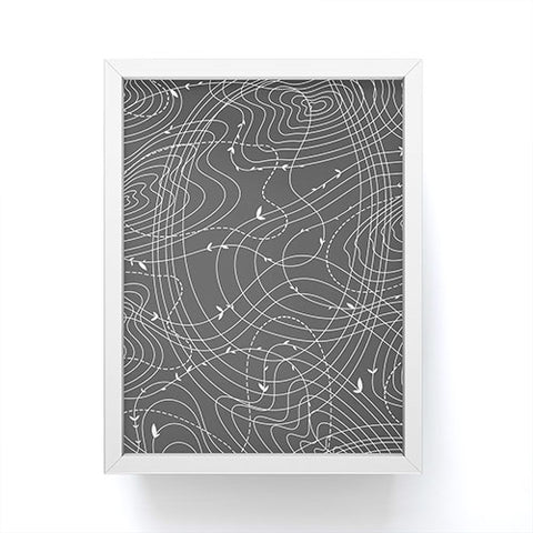 Iveta Abolina The Tangled Web Framed Mini Art Print