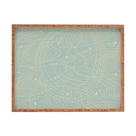 Iveta Abolina The Tangled Web II Rectangular Tray