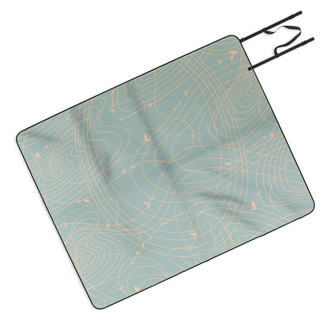Iveta Abolina The Tangled Web II Picnic Blanket