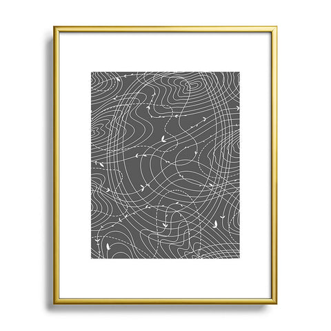 Iveta Abolina The Tangled Web Metal Framed Art Print