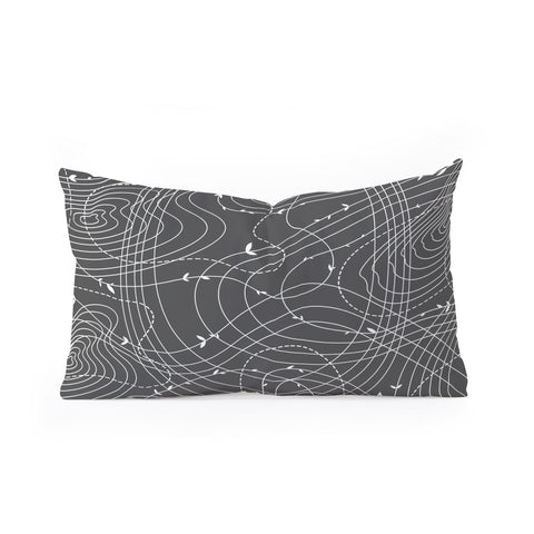 Iveta Abolina The Tangled Web Oblong Throw Pillow