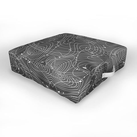 Iveta Abolina The Tangled Web Outdoor Floor Cushion