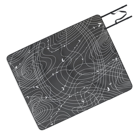 Iveta Abolina The Tangled Web Picnic Blanket
