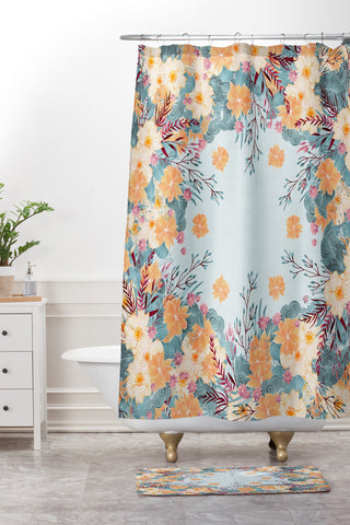 Iveta Abolina Tropical Air Shower Curtain And Mat