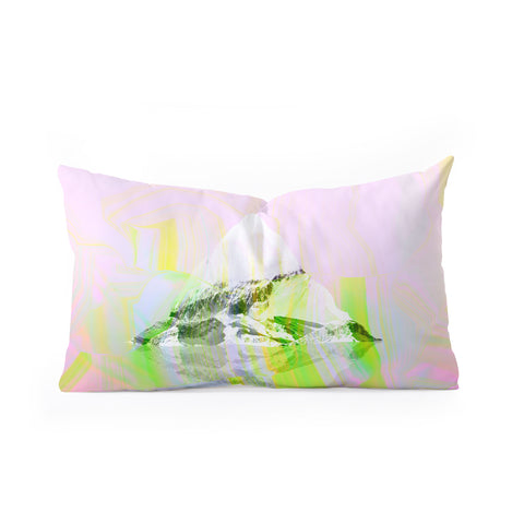 Iveta Abolina Tropical Iceberg Oblong Throw Pillow