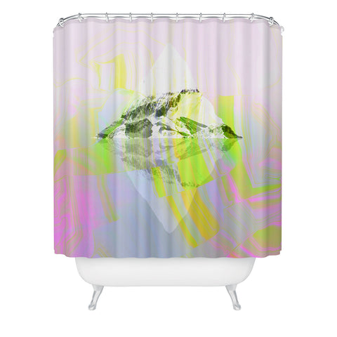 Iveta Abolina Tropical Iceberg Shower Curtain