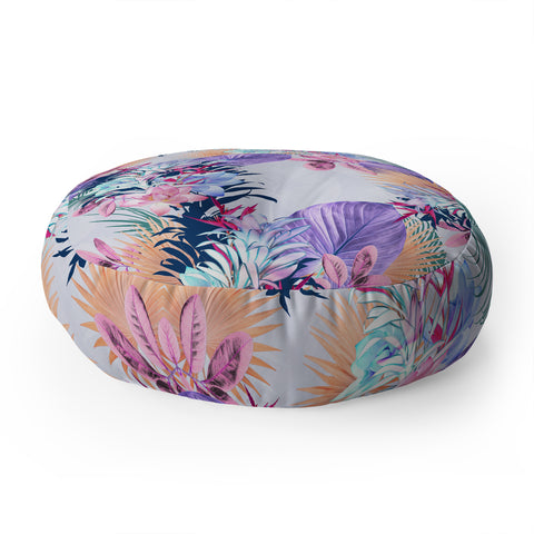 Iveta Abolina Tropical Island Floor Pillow Round