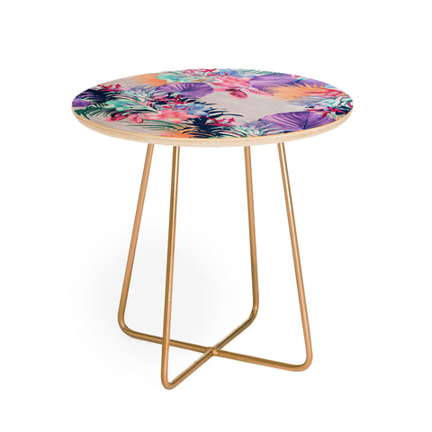 Iveta Abolina Tropical Island Round Side Table