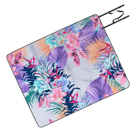 Iveta Abolina Tropical Island Picnic Blanket