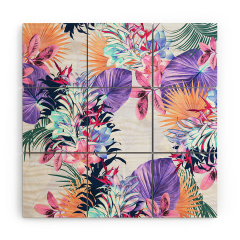 Iveta Abolina Tropical Island Wood Wall Mural