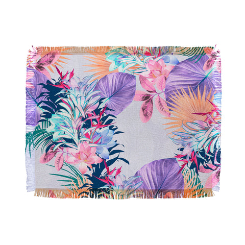 Iveta Abolina Tropical Island Throw Blanket