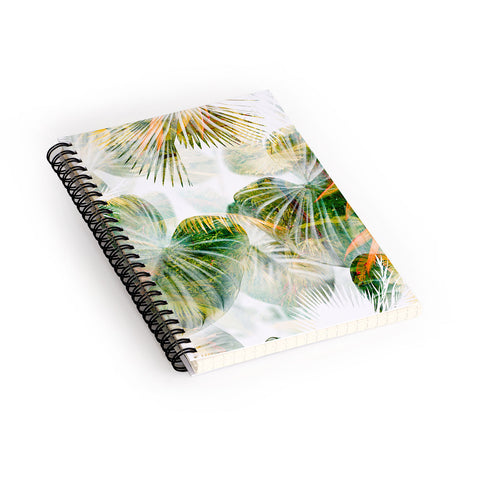 Iveta Abolina Tropical Lush Spiral Notebook