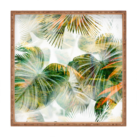 Iveta Abolina Tropical Lush Square Tray