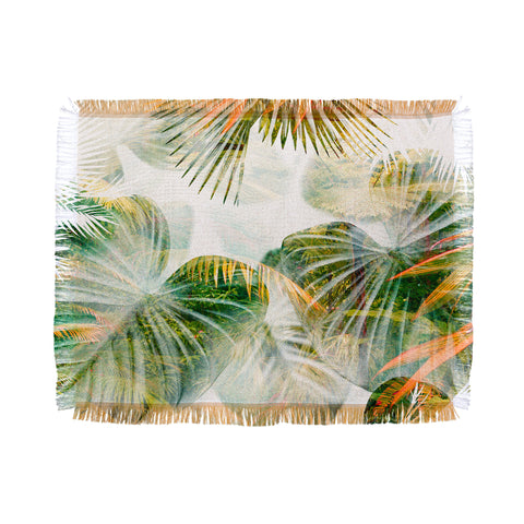 Iveta Abolina Tropical Lush Throw Blanket