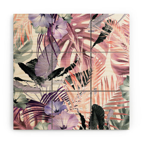 Iveta Abolina Tropical Punch Wood Wall Mural