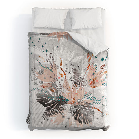 Iveta Abolina Tropical Silver Comforter