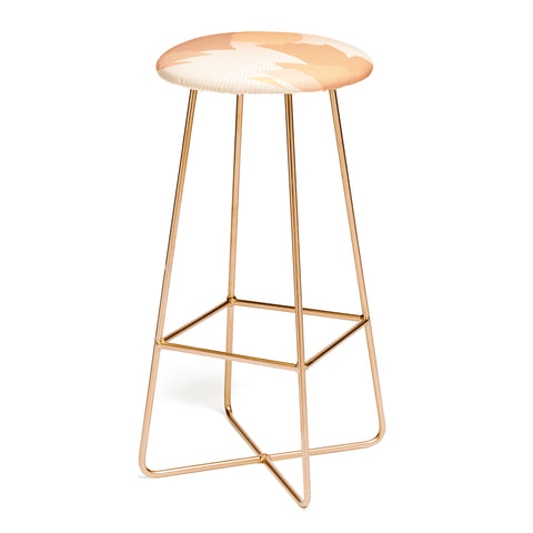 Iveta Abolina Valley Sunset Coral Bar Stool