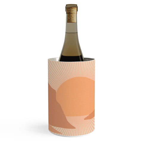 Iveta Abolina Valley Sunset Coral Wine Chiller