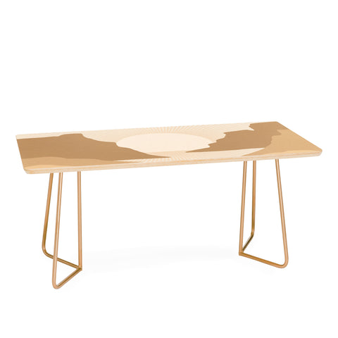 Iveta Abolina Valley Sunset Tan Coffee Table