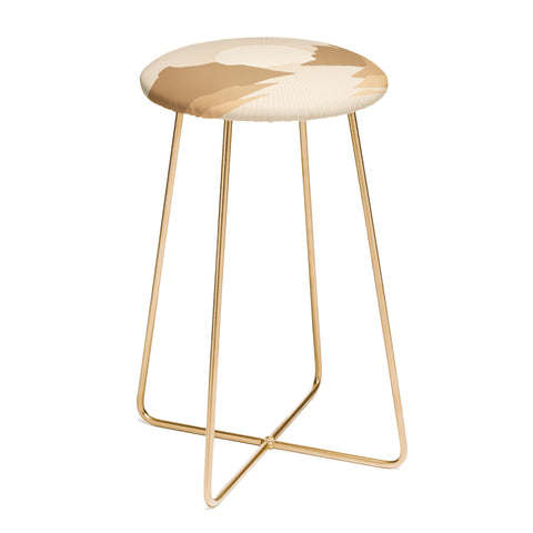Iveta Abolina Valley Sunset Tan Counter Stool