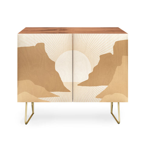 Iveta Abolina Valley Sunset Tan Credenza