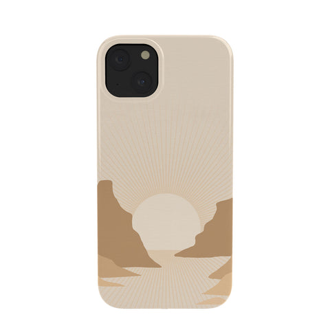 Iveta Abolina Valley Sunset Tan Phone Case