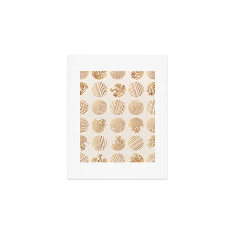 Iveta Abolina Vanilla Dot Art Print