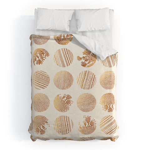 Iveta Abolina Vanilla Dot Duvet Cover