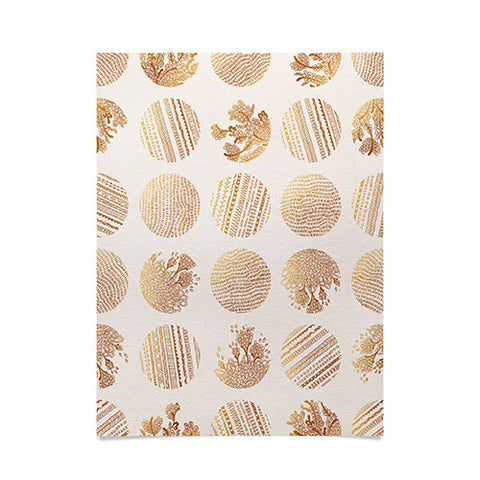 Iveta Abolina Vanilla Dot Poster