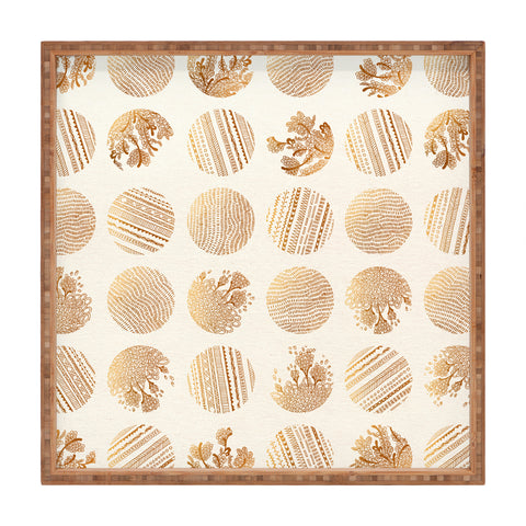 Iveta Abolina Vanilla Dot Square Tray