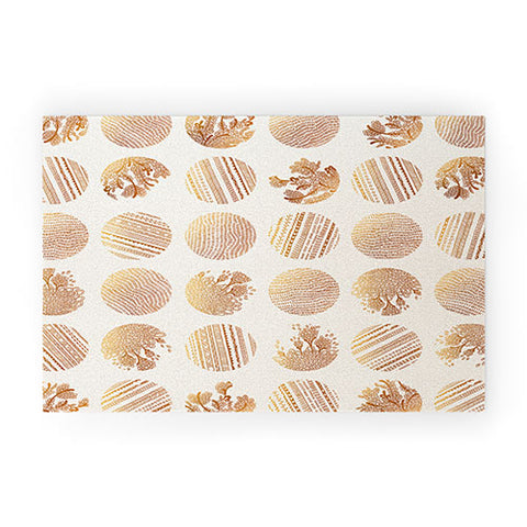 Iveta Abolina Vanilla Dot Welcome Mat