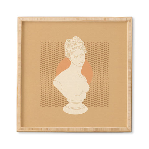 Iveta Abolina Venus Coral Framed Wall Art
