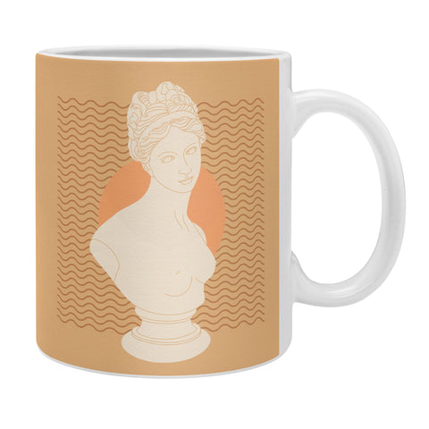 Iveta Abolina Venus Coral Coffee Mug