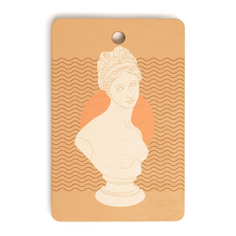 Iveta Abolina Venus Coral Cutting Board Rectangle