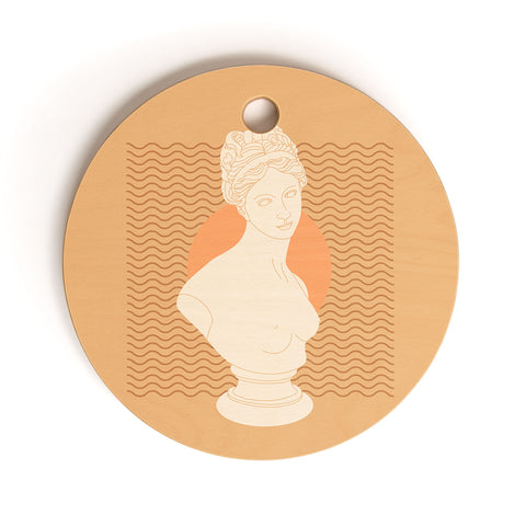 Iveta Abolina Venus Coral Cutting Board Round