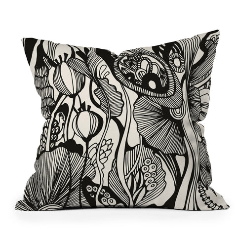 Iveta Abolina Vigne de Botanica Throw Pillow
